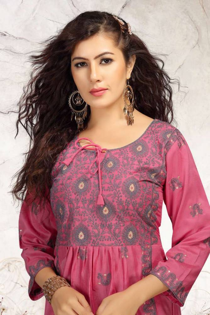 Dee Cee Alishba Fancy Ethnic Wear Latest Anarkali Kurtis Collection